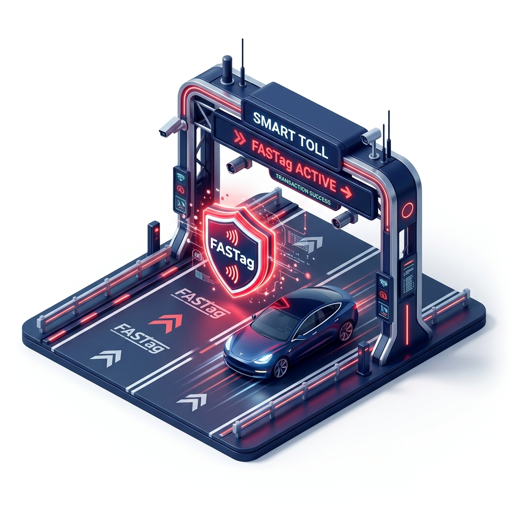 FASTag Smart Tolling Illustration